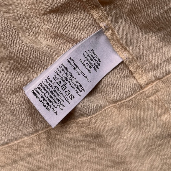 JCREW Linen Square Neck Blouse - Picture 5 of 7